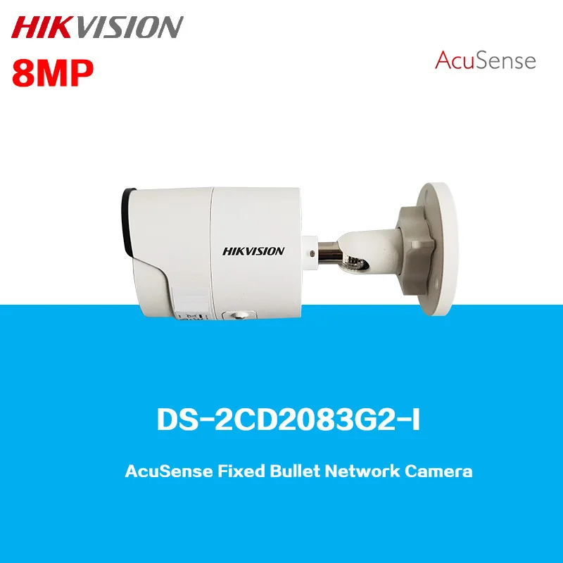 HIKVision 8 MP AcuSense Fixed Bullet Network Camera