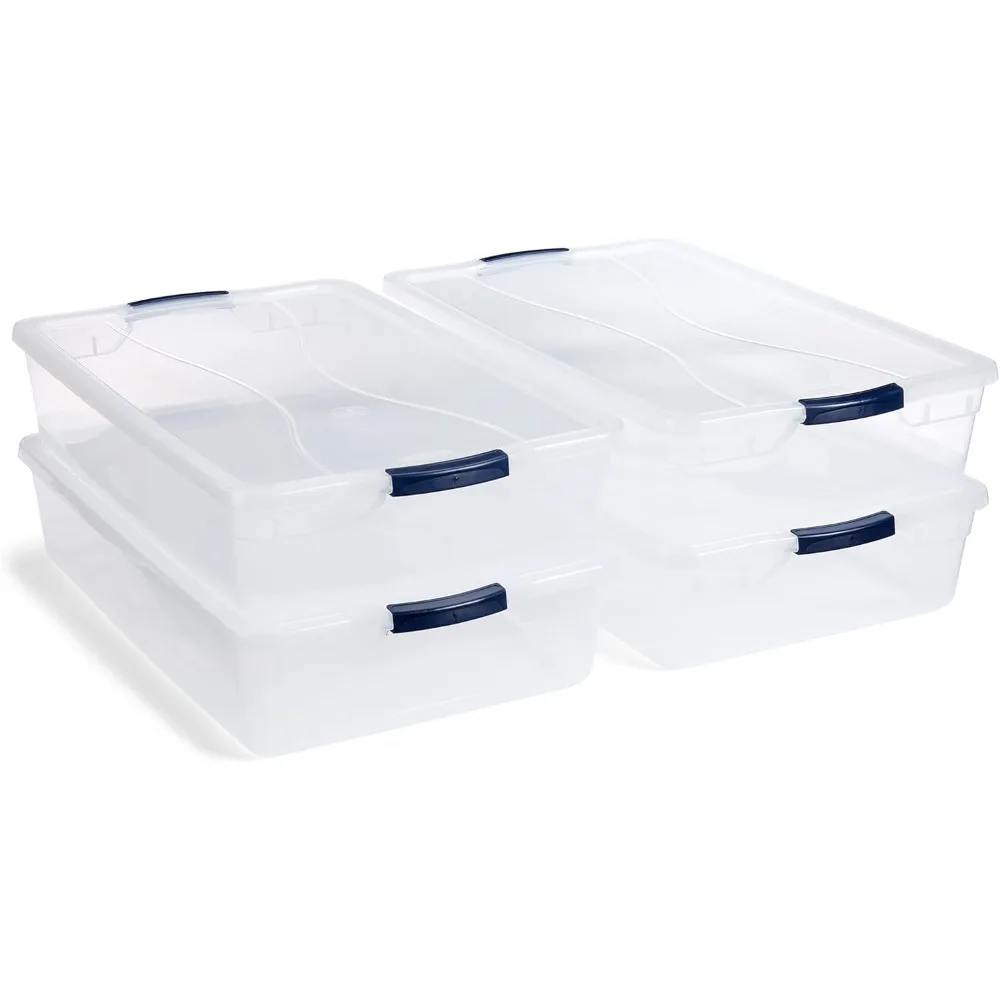 rubbermaid-cleverstore-bacs-de-rangement-empilables-en-plastique-de-42-litres-avec-couvercles-pour-diverses-utilisations-transparent-paquet-de-4