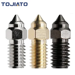 1/2/3pcs For ELEGOO Neptune 4 Nozzle Hardened/Copper Plated/Brass High-Speed Nozzle For Elegoo Neptune 4 pro 1.75/ 0.4MM