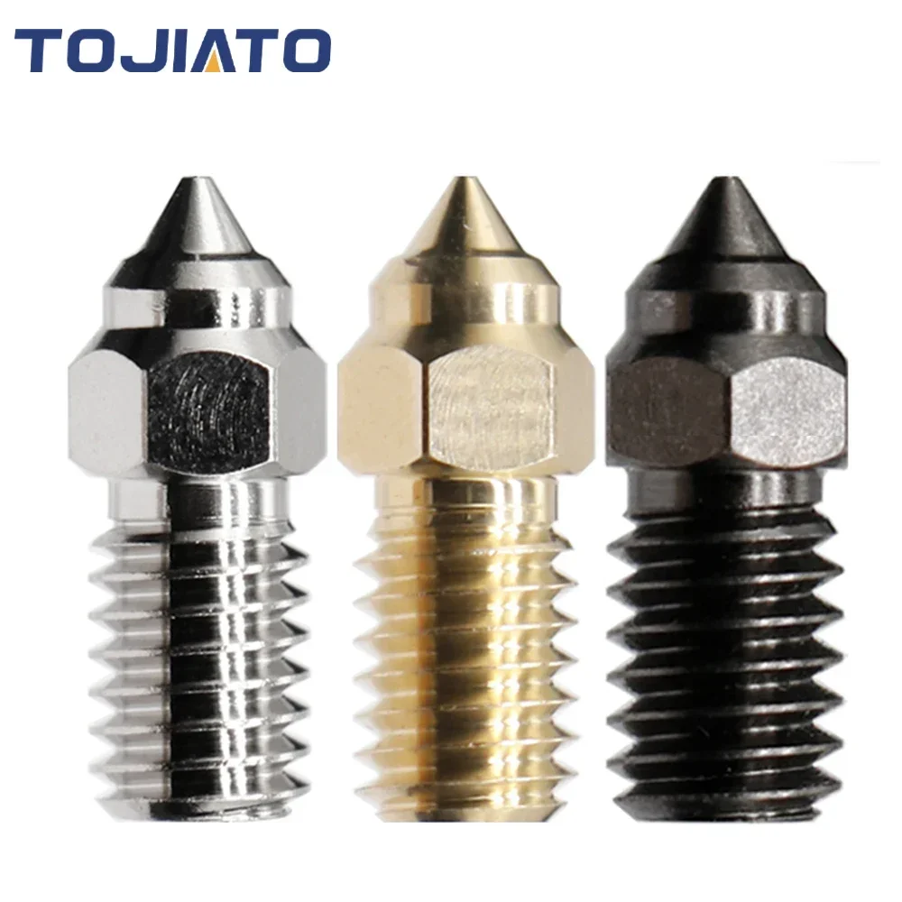 1/2/3pcs For ELEGOO Neptune 4 Nozzle Hardened/Copper Plated/Brass High-Speed Nozzle For Elegoo Neptune 4 pro 1.75/ 0.4MM