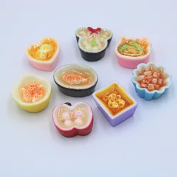 Cute 1:12 Resin Food Miniature Dollhouse Supermarket Food Snacks Mini Cake for BJD Doll Kitchen Accessories