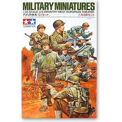 Tamiya 1:35 US Infantry Plastic Model Kit 35048