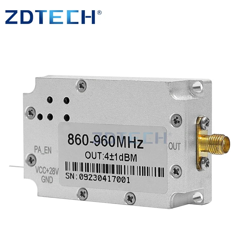 100MHz DDS Function Signal Generator with RS485 Control for 860-960MHz RF Power Amplifier Module