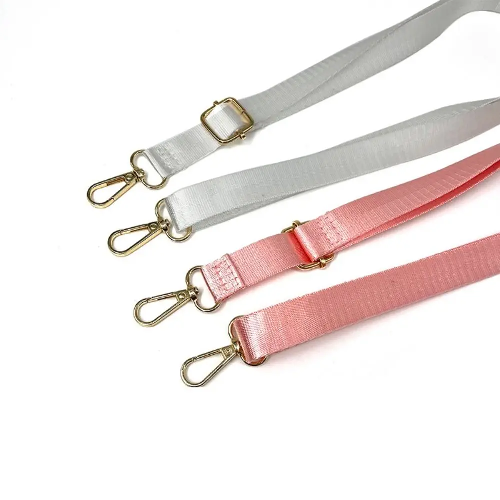 Nylon Bag Strap Solid Color Woman Colored Straps for Crossbody Messenger Shoulder Bag Accessories Adjustable Belts Straps