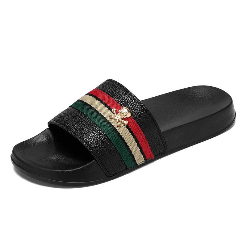 Chaussures d'été pour hommes, pantoufles de sport décontractées, chaussures EVA d'intérieur et d'extérieur, sandales de plage et de jardin antidérapantes pour hommes, taille 39-45