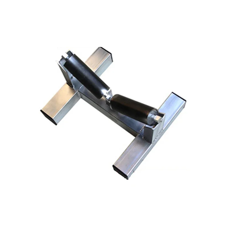 500 Rubber-Covered Pulley Bracket - PE Pipeline Bracket for Cable Pipes, Steel Rolls & Sliding Rollers, Anti-Scratch Stents for