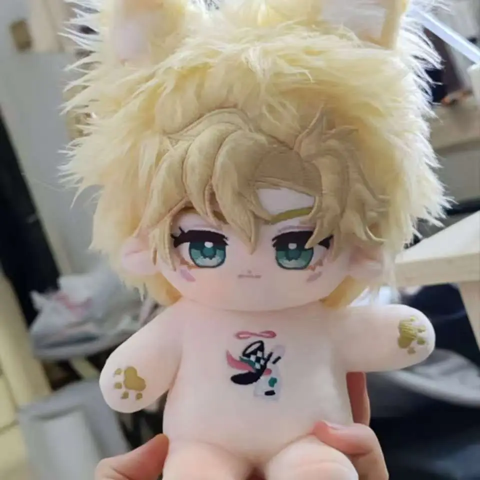 

Stuffed 20cm Anime JoJo's Bizarre Adventure Caesar Anthonio Zeppeli Cosplay Dress Up Cotton Doll Body Toys for Children Gifts