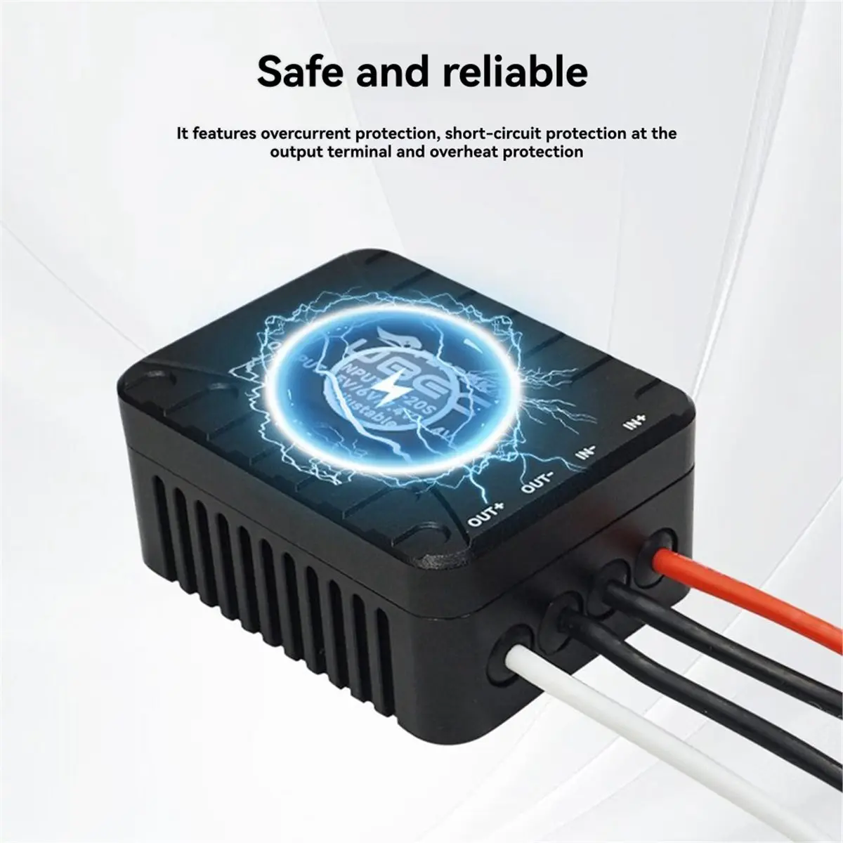 ABSF FLIPSKY UBEC Power Management Module Step-Down Power Module 4-20S 5V 6V 7.4V 8.4V 20A Adjustable