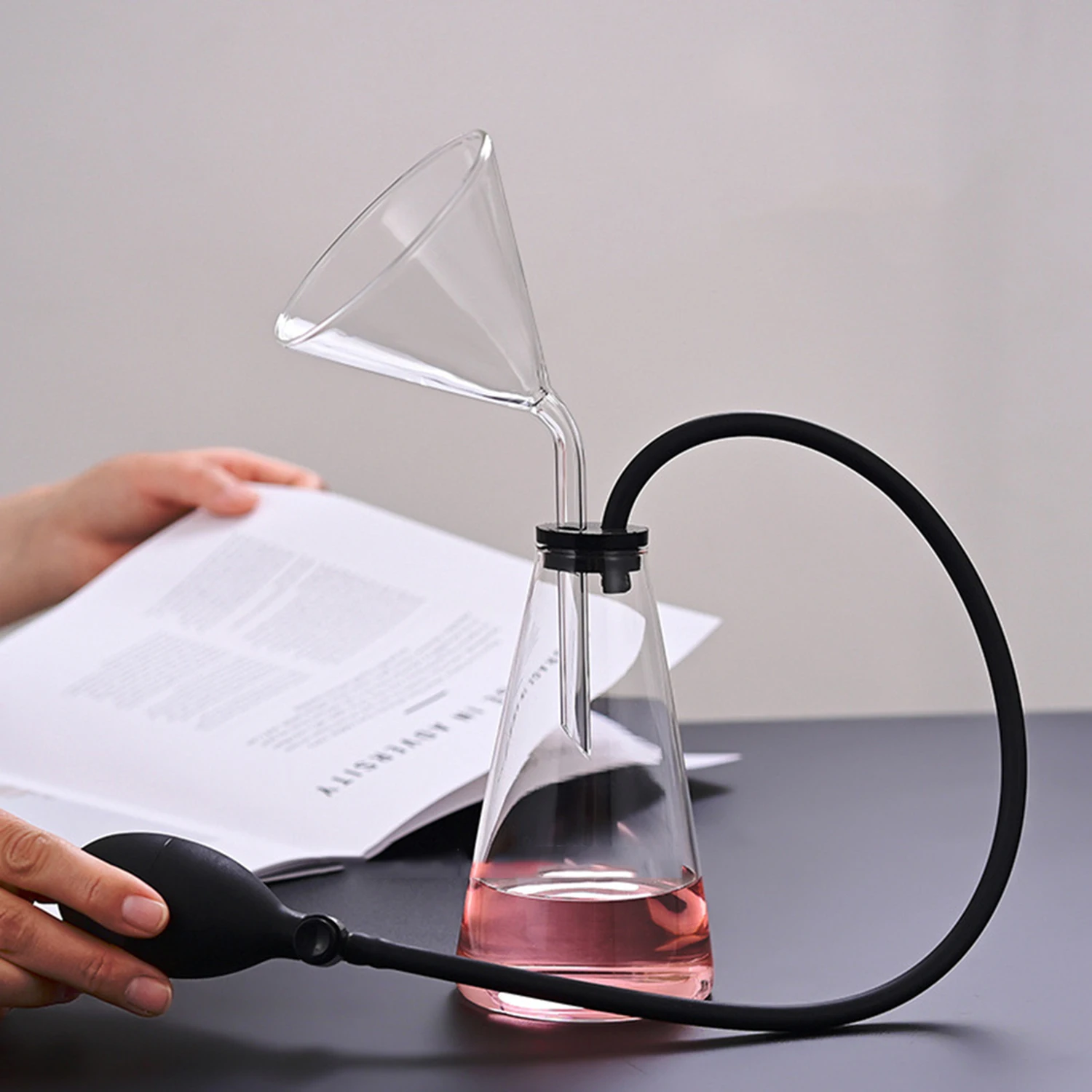 Glass Aroma‑Sniffing Scent‑Sampling Bottle for Essential Oil Perfume Coffee Bean Scent Test