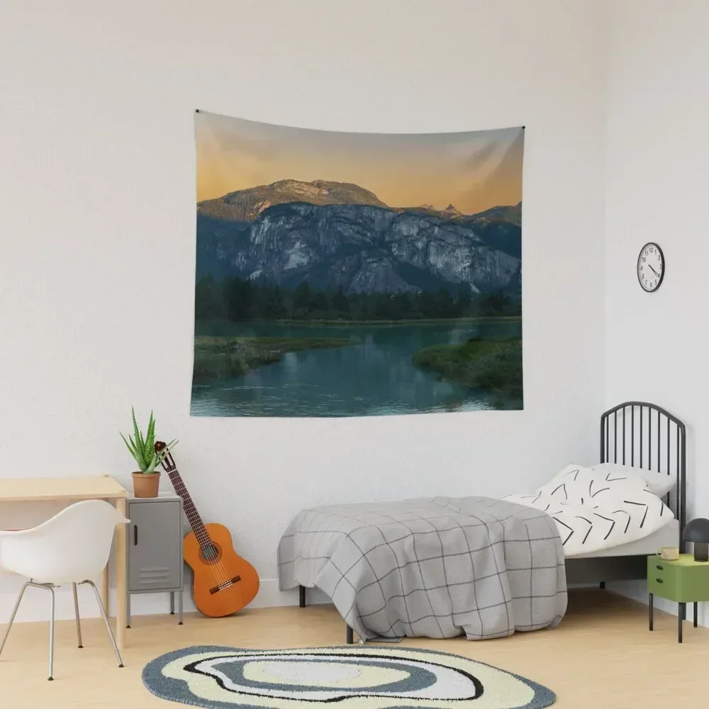 

Stawamus Chief Peaks at Squamish Tapestry Wallpaper Bedroom Nordic Home Decor Room Decorating Aesthetic Tapestry