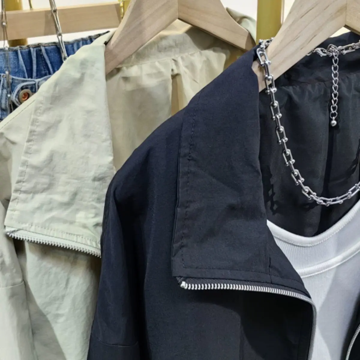 Giacche da donna Cappotto invernale Ricamo Cappotto americano Stagione Ins Ufficio Qualità Temperamento Tasca da donna Maniche giornaliere ispessite