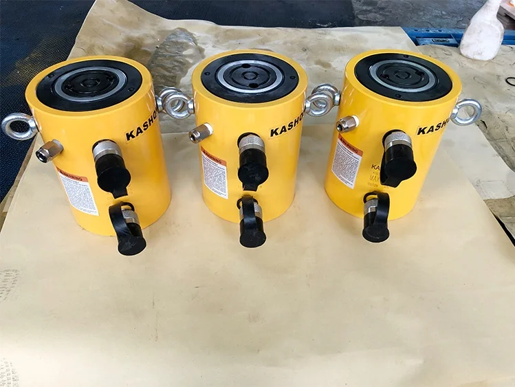 Cting 100 Tonnen 100 mm Hub hydraulischer WagenheberCLRG-1004 10000 psi Doppel A