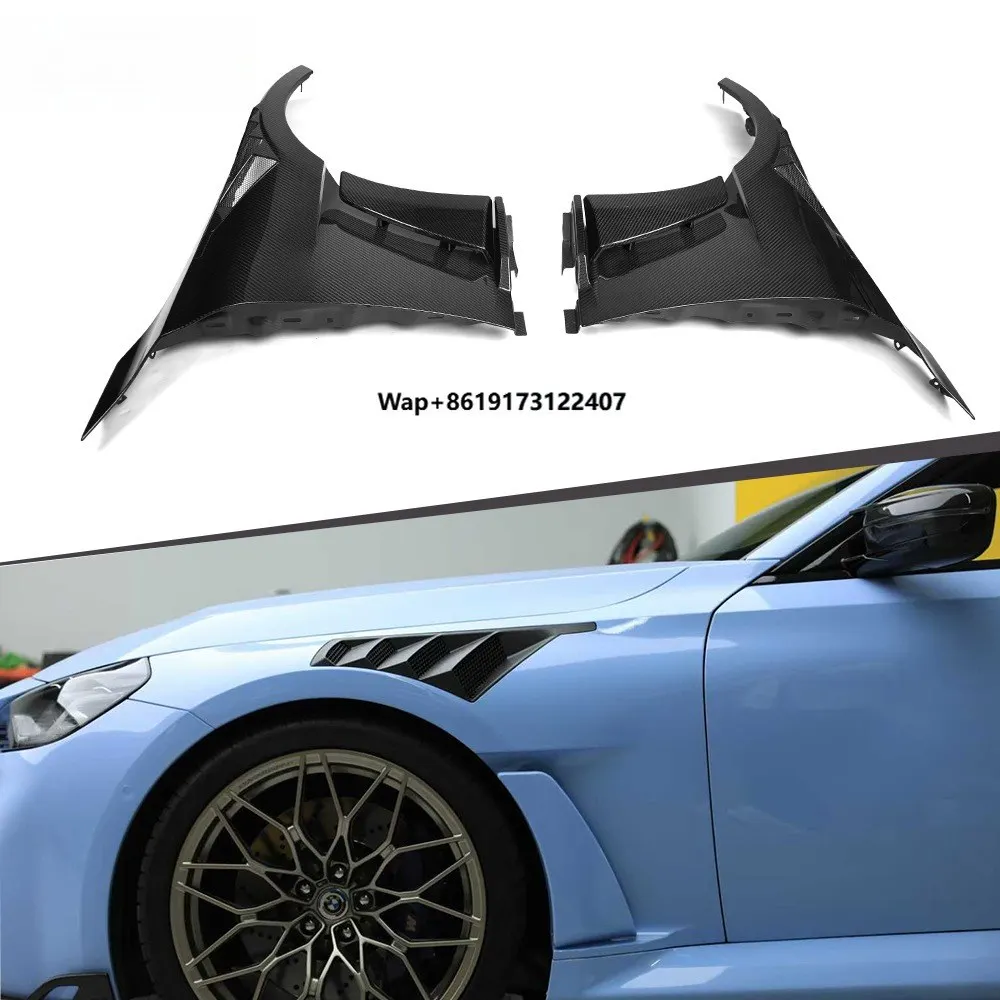 

Dry Carbon Fiber N Style Front Mudguards Body Kit for G87 M2 Coupe Fender Vent Cover Set Side Wheel Arches New Condition