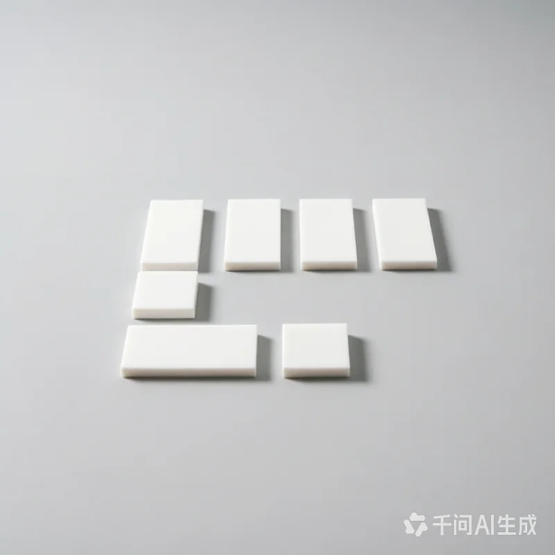1PCS 0.6mm Alumina Ceramic Substrate, High Temp Insulation Heat Sink Plate for Power Electronics, Custom Size