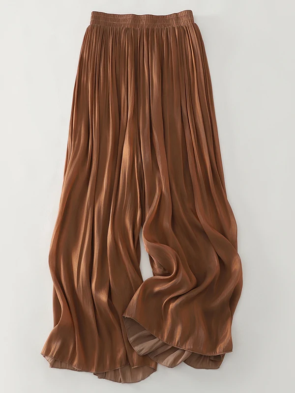 กางเกงขายาวทรงหลวมเอวสูงสำหรับผู้หญิง ไซส์ใหญ่ ช่วยพรางหุ่น เหมาะสำหรับโยคะ เต้นรำ และใส่ลำลอง