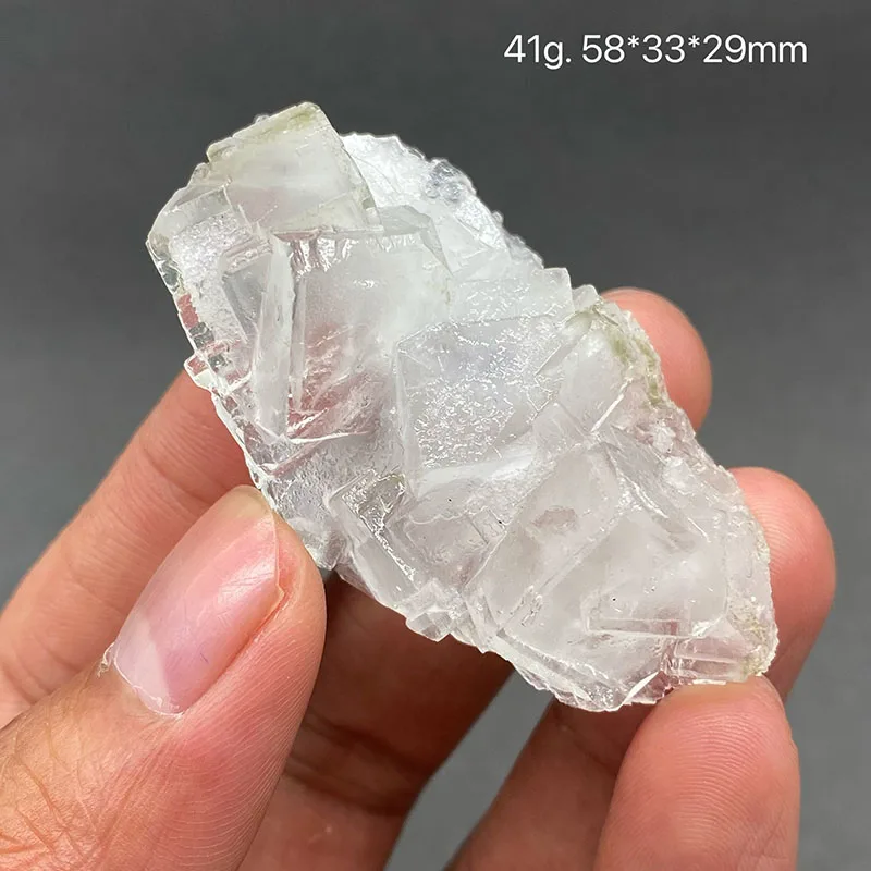 

100% natural white fluorite raw stone mineral specimen healing crystal gem collection