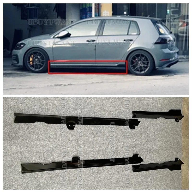 Auto Voorste Lip Achterbumper Diffuser Side Rok TCR Body Kit Voor Volkswagen VW Golf MK7 7.5 GTI/R/Rline