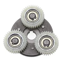 Engranaje de nailon para bicicleta eléctrica, Motor de cubo planetario 8 FUN 36T, Compatible con motores de 250W y 350W, Kit de embrague para un rendimiento confiable