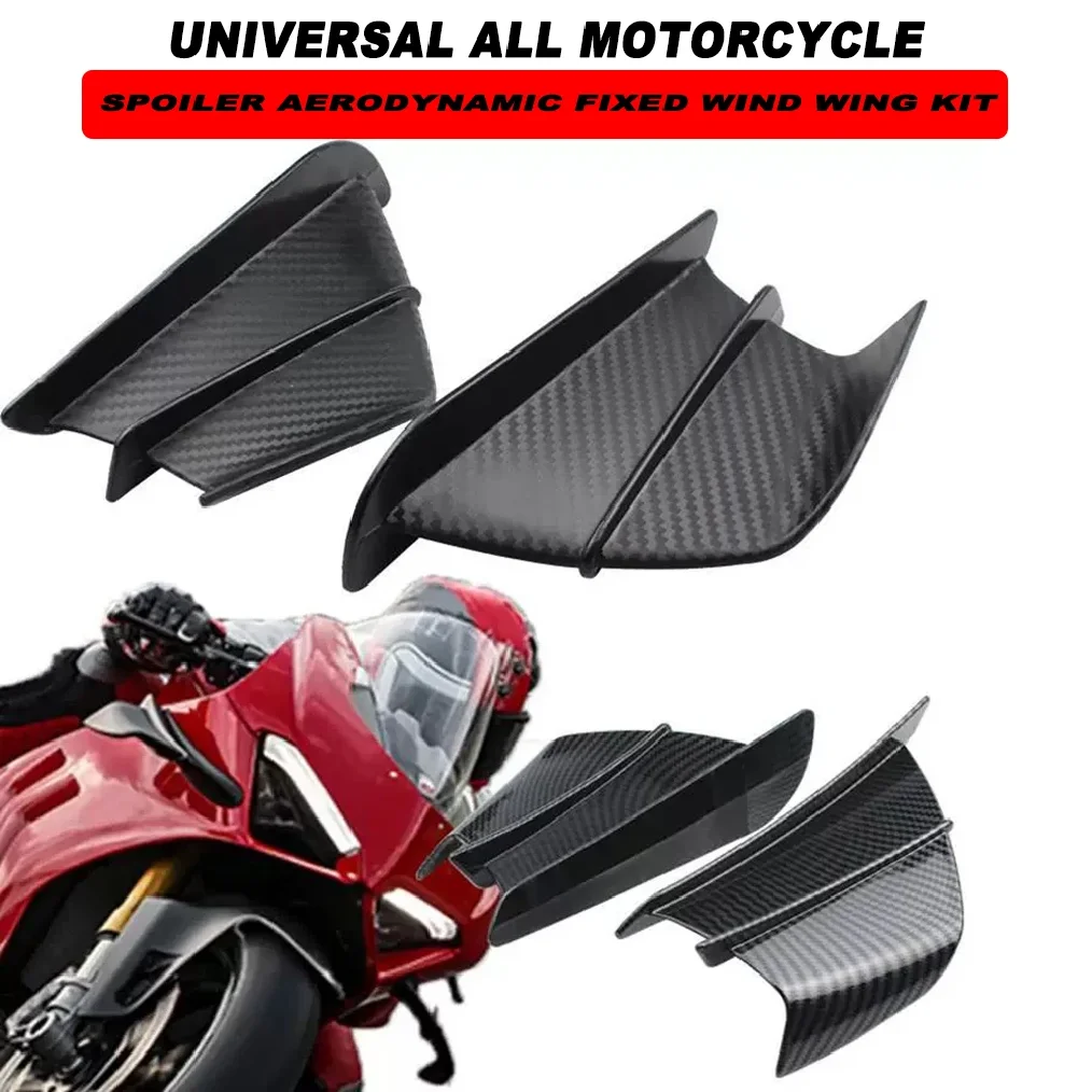 

Motorcycle Winglet Aerodynamic Side Wing Fin Spoiler For Yamaha YZF R1 R6 R25 R7 R3 Kawasaki Ninja H2 H2R For BMW S1000RR ABS