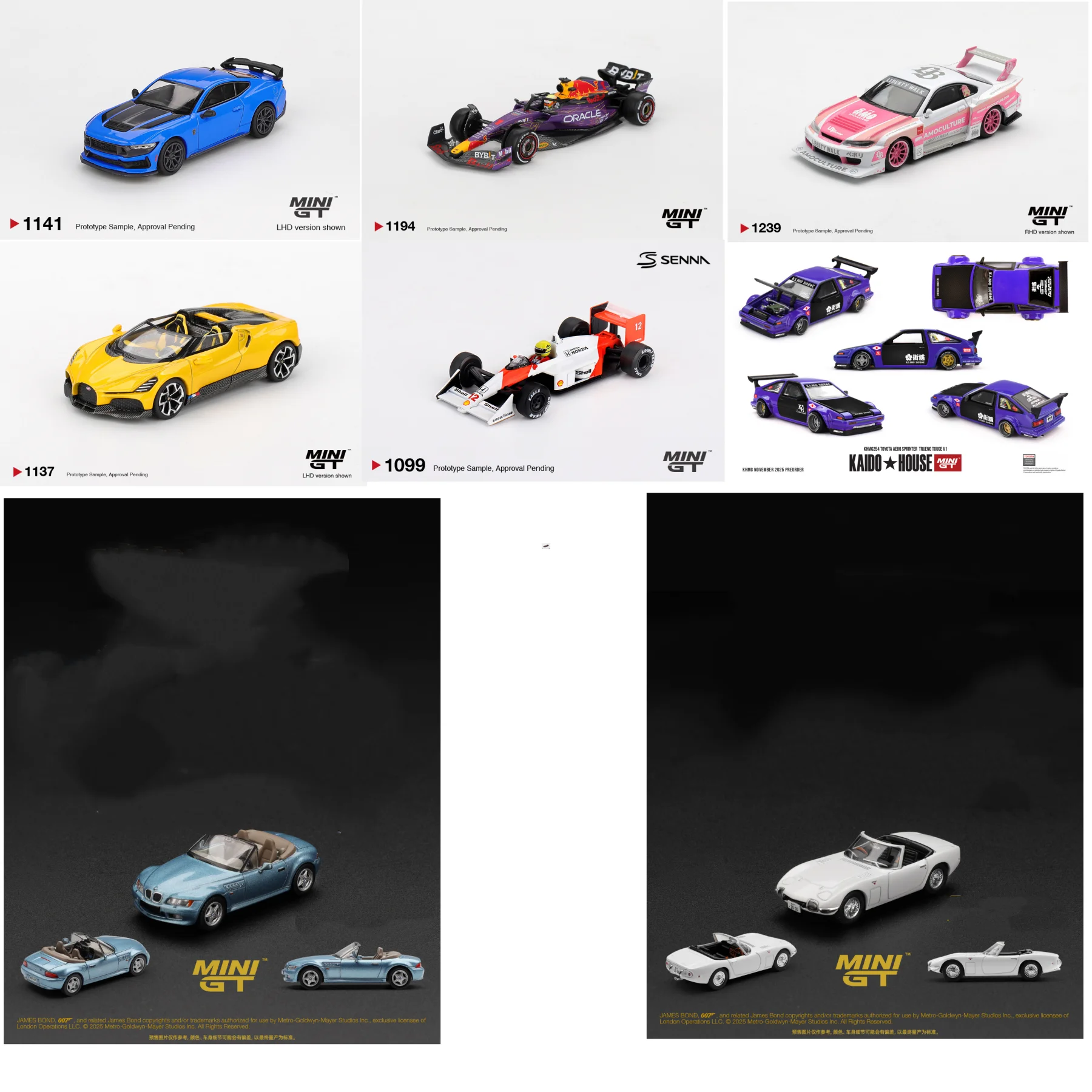MINIGT 1:64 Oracle Red Bull Racing RB19 # 1 Max Legierungs-Automodell-Sammlung