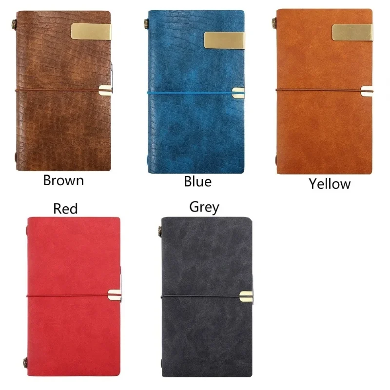 A6 Detachable Creative Notebook Retro European-style Notepad Portable Travel Portable Handbook Journal Notebook