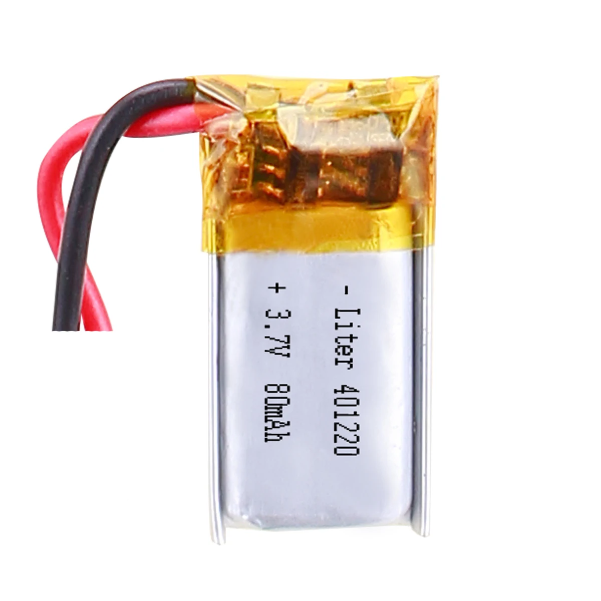 A product factory direct 3.7V lithium polymer battery built-in rechargeable battery 401220 100mah 401221 Bluetooth Headset