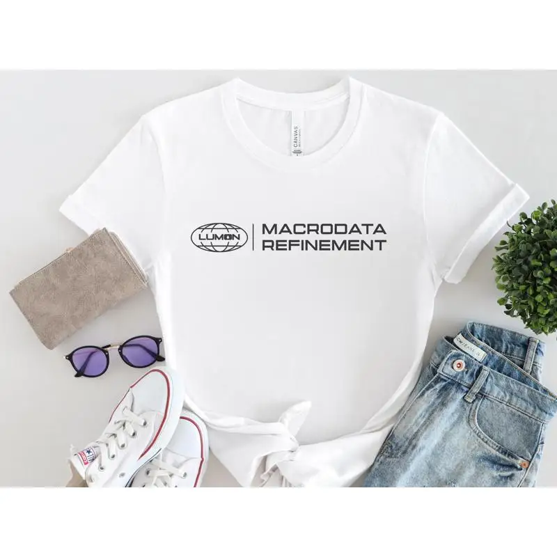 تي شيرت Macrodata RefinemenT تي شيرت Severance Lumon Clothing Fan S2 Mark S Helly R #1