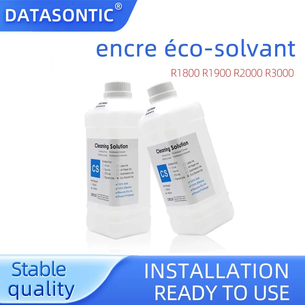 encre éco-solvant Cleaning liquid，For Epson, Roland, Mimaki, Mutoh,VP-300i LEJ-640 LEF-20 LEC-540 LEC-300 LEC-330 XJ-740 XJ-640