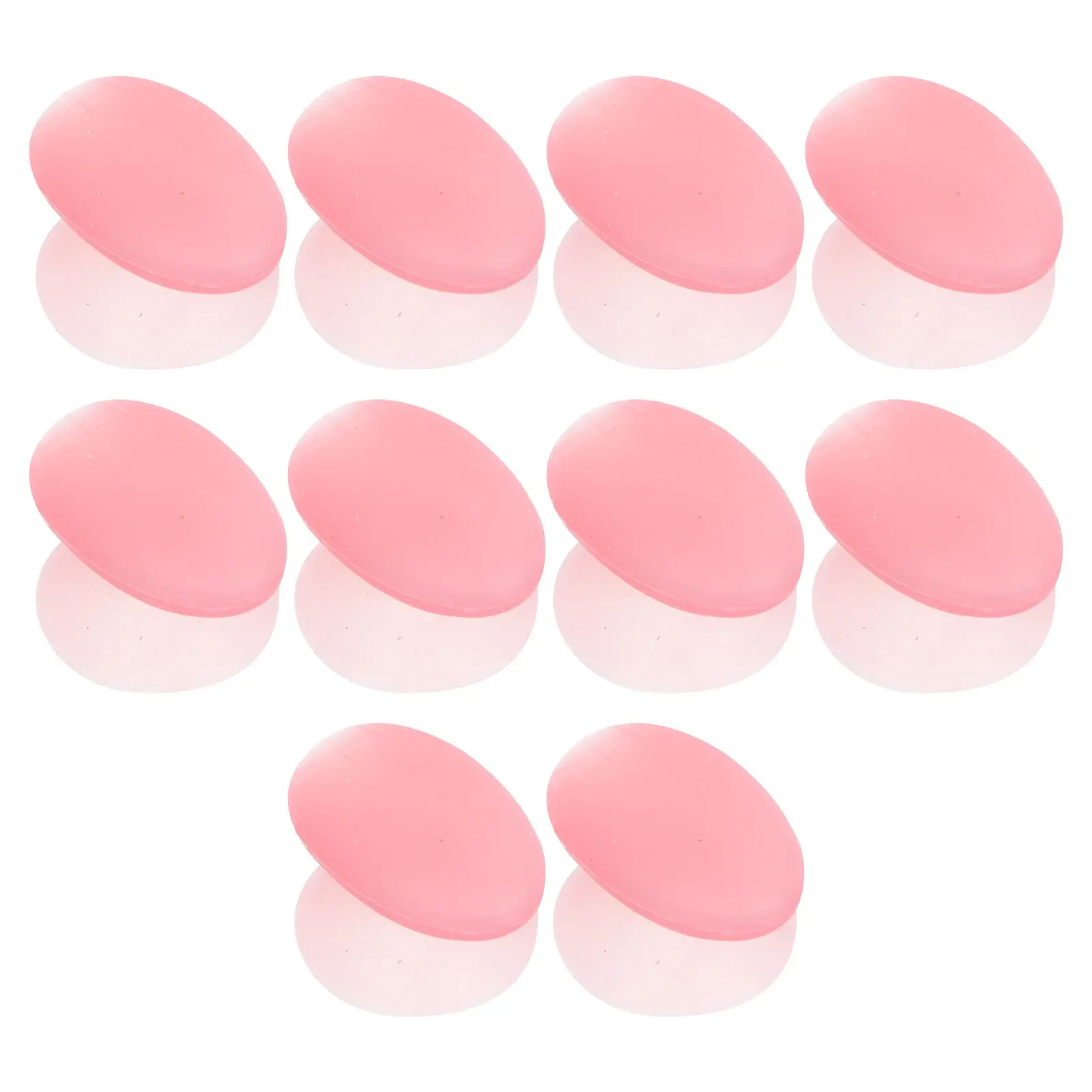 10pcs Dust Proof Silicone Cover for Lip Brush Lipstick Balm Sleeve Makeup Tool Storage Holder Sleep Mask Protector Case