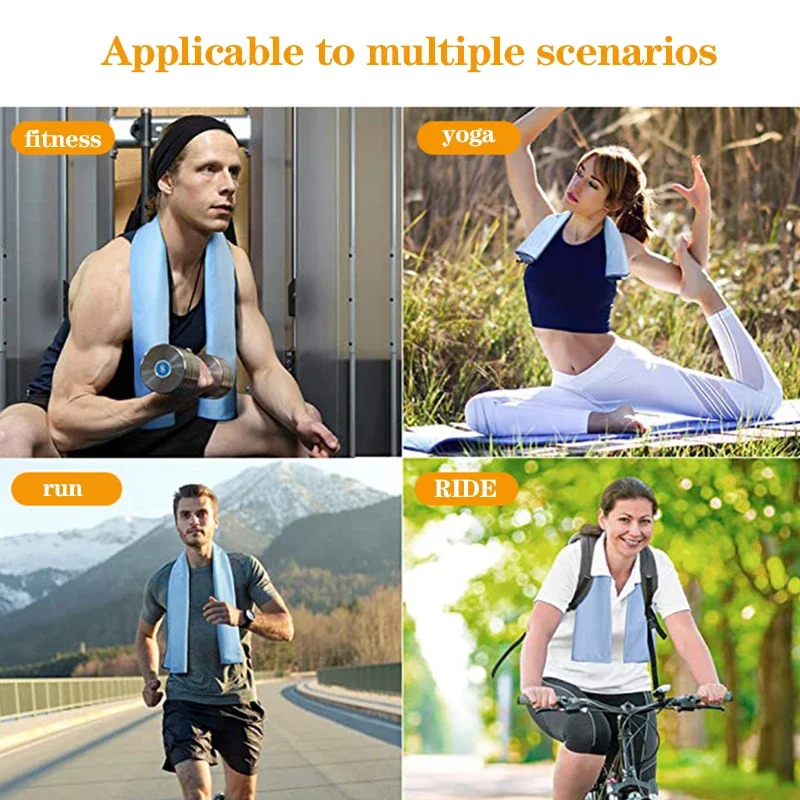 منشفة لياقة بدنية فائقة النعومة وخفيفة الوزن، منشفة سميكة من الألياف الدقيقة للسفر والرياضات سريعة الجفاف، منشفة شعر كبيرة ماصة للغاية #6