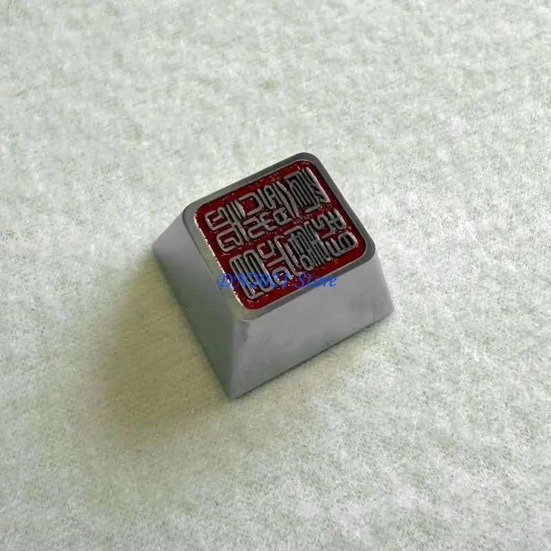 

F3KE Customs ESC Металлическая клавиатура с нефритовым уплотнением, металлическая клавиша из цинкового сплава ESC для клавиатур