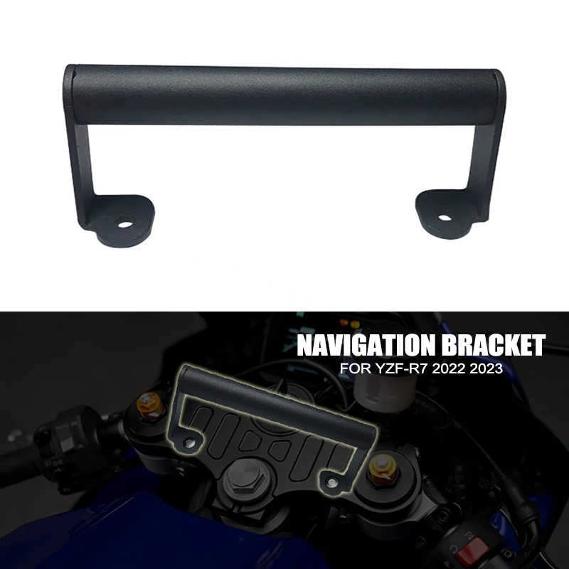 

Motorcycle Accessories Mount Bracket GPS Navigation Phone Bracket Holder 22mm Fit For Yamaha YZF-R7 YZFR7 YZF R7 2022 2023