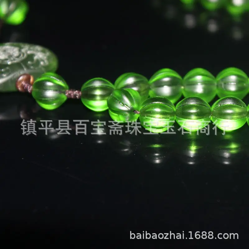 Imitation Of Qing Dynasty , 108 Buddhist , Ancient , Silk Beads, Old Glaze Artifacts