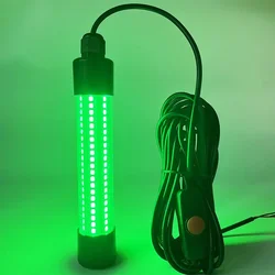 12V/24V LED Fishing Light IP68 Waterproof Lures Fish Finder Lamp Attracting Bait Submersible Underwater Fishing Light Accessory