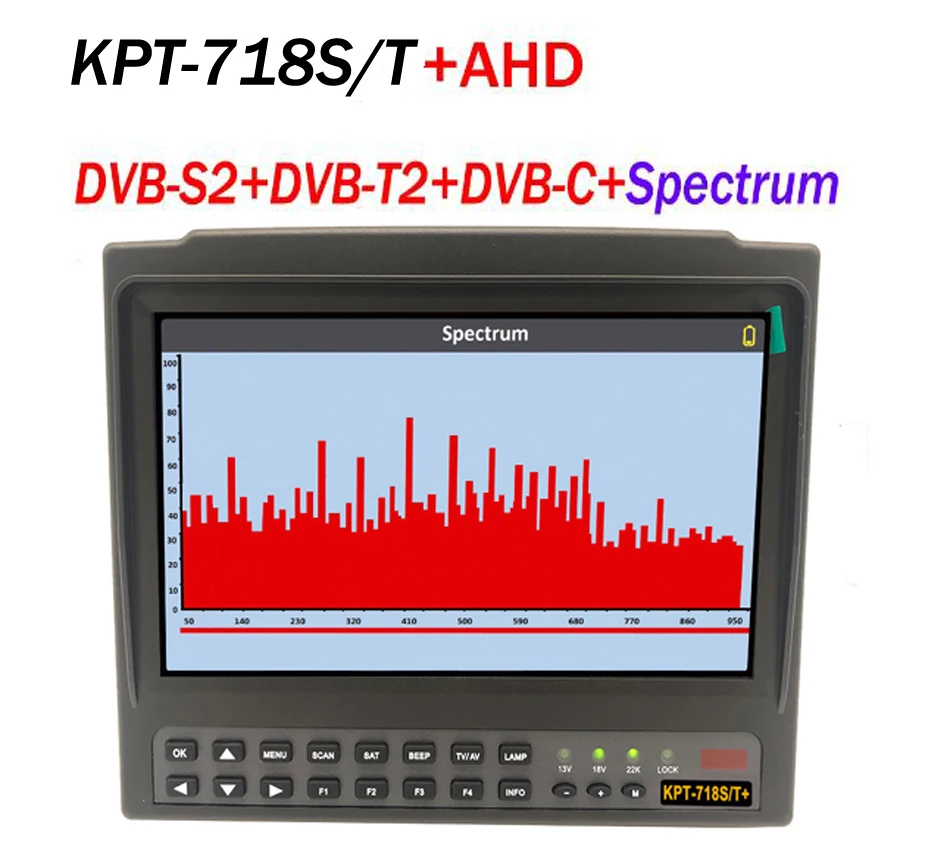 KPT-718ST+AHD DVB-S2 DVB-T2 DVB-C 7