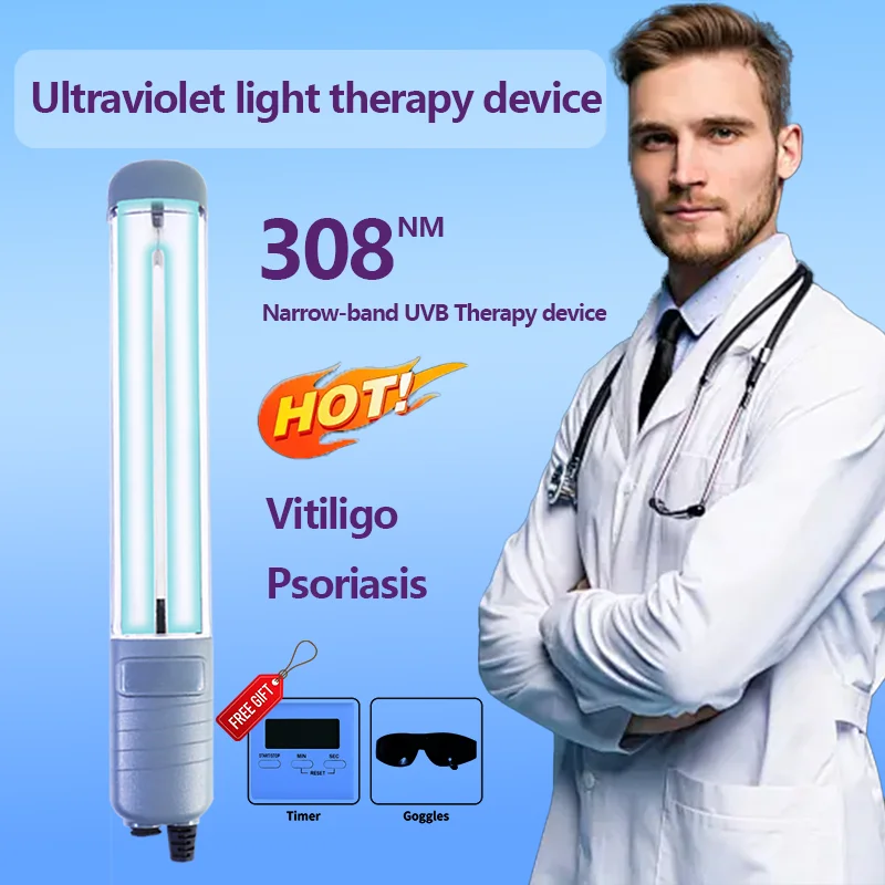 

311-Nanometer Uvb Narrow-Band Ultraviolet Light Source, Used As Uvb Lamps For Treating Vitiligo, Psoriasis And Eczema