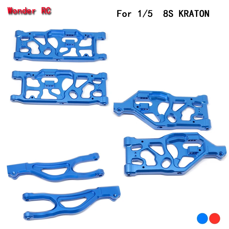 Copa de dirección de brazos inferiores delanteros, superiores y traseros de aluminio, CVD, etc. para ARRMA 1/5 KRATON Outcast EXB 8S 4WD ARA110002T1/T2