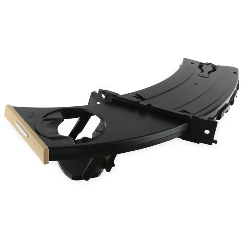 

Sp-1Pair Car Retractable Drink Cup Holder Trim Set LHD Beige For BMW E90 E91 E92 E93 2005-2012 51459173473 51459173467