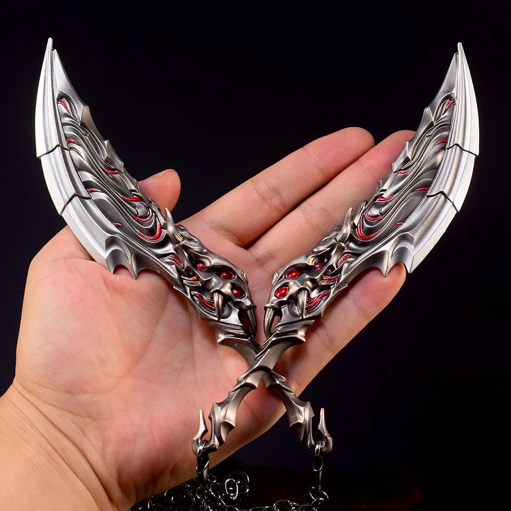 Valorant Coltello Gioco Periferia Lame di Primordia Full Metal Craft Arma Ornamenti Cosplay Spada Modelli Sicuro Toy Boy Regali