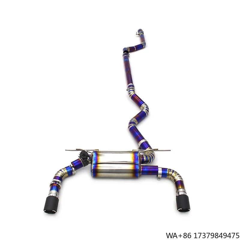 

ODM Catback Exhaust System for BMW 340/340i 3.0T 2016-2023 Titanium Alloy Exhaust Muffler Pipe With Valved Remote Control