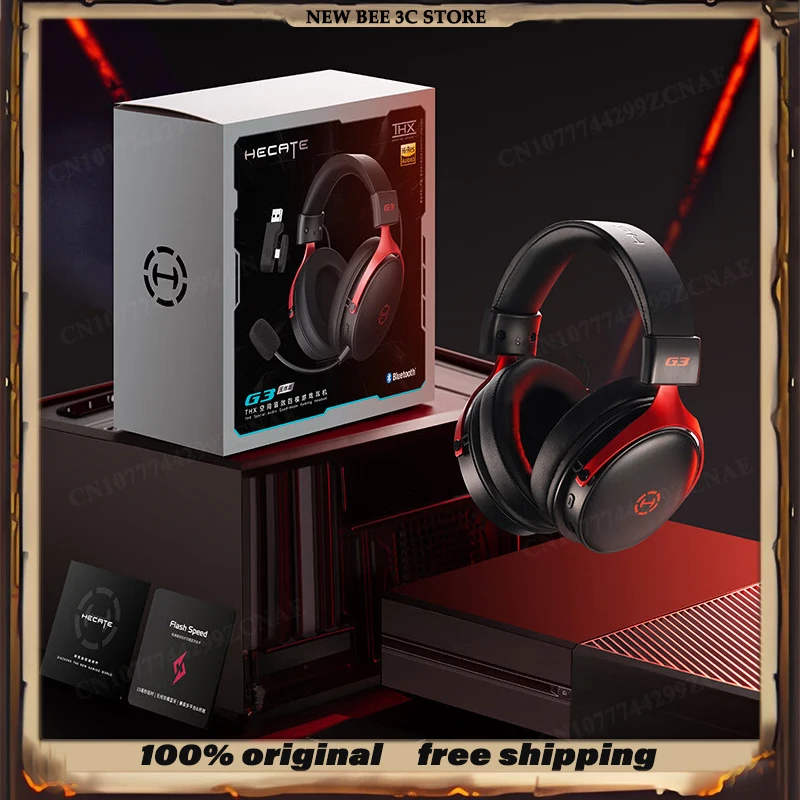 

NEW EDIFIER HECATE G3 Wireless Edition 2.4G Wired/Bluetooth Four Mode THX Spatial Audio Over-Ear Headset for Gaming Laptop PC