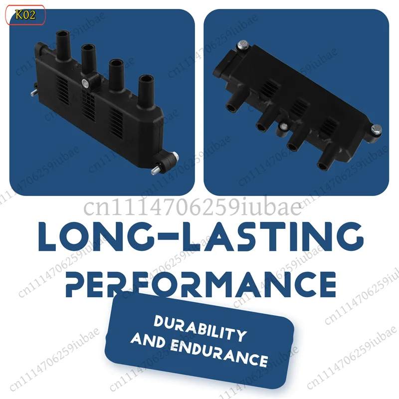 BK_Ignition Coil For FIAT 500 Alfa Romeo Mito Ford Ka Lancia High Voltage Pack 9S5112029 55200112 55200486 5520872 Auto Parts