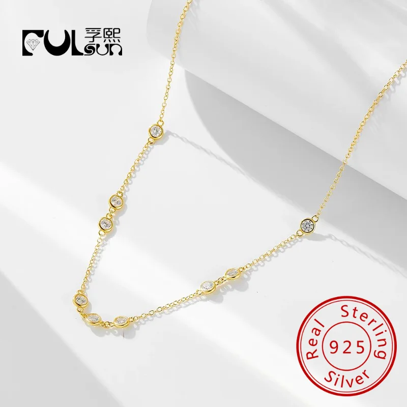 

Оптовая продажа 925, нежные ювелирные изделия, ободок с бриллиантами, колье-колье для женщин