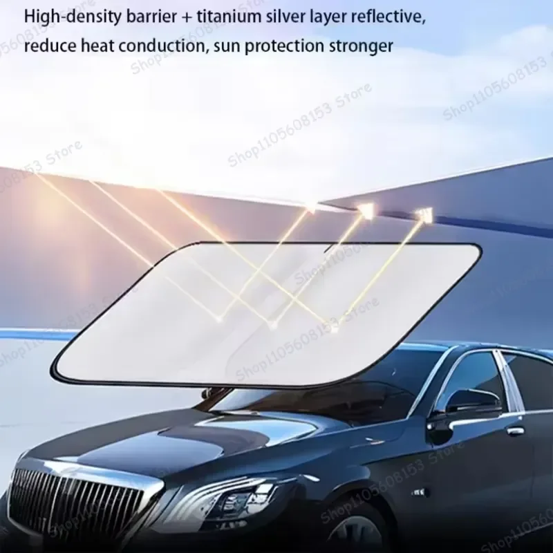 

For KIA K5 Forte Sportage Sorento Seltos Stinger Carnival Rio Windshield Sun Shade UV Protection Heat Reflective Car Window