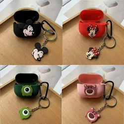 Cute Cartoon Minnie Case for Samsung Galaxy Buds 3 Galaxy Buds3 Pro Protector Silicone Soft Headphones Protective Cover Sleeve