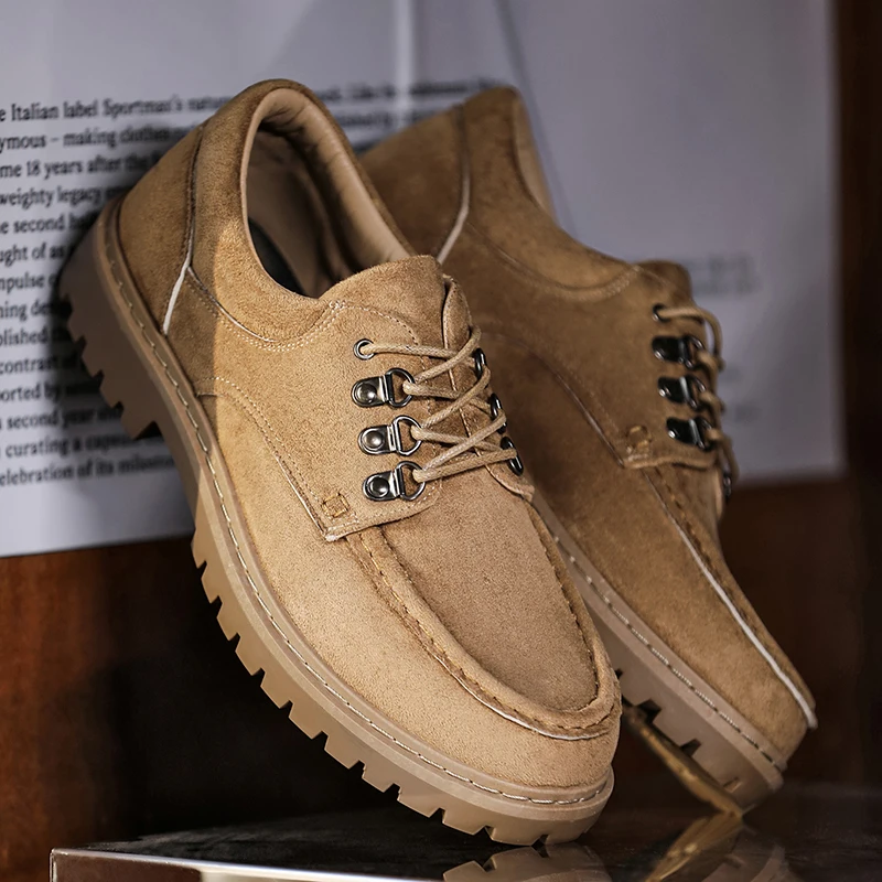 

Mens Casual Work Boots Outdoor Hiking Shoes Slip Resistant Durable Comfortable Sneakers for Men