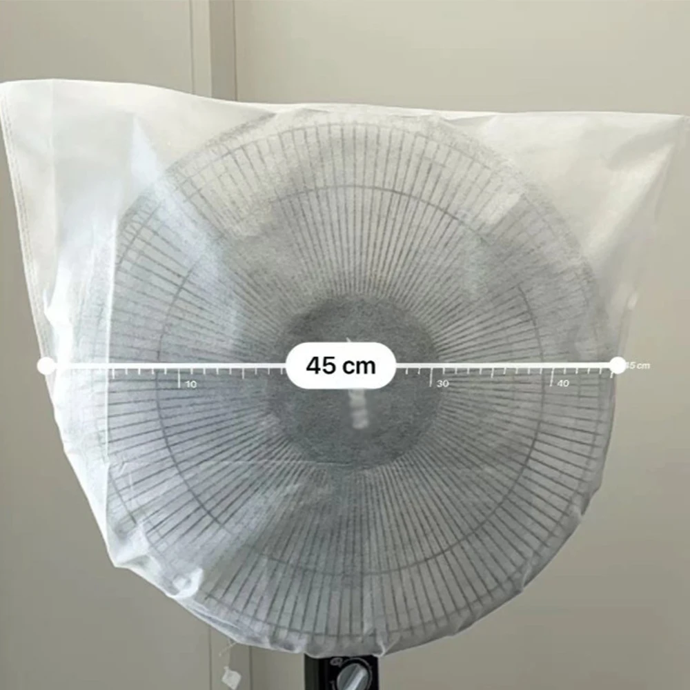 

1pc Electric Fan Dust Cover Waterproof Dustproof Dust Bag Round Electric Fan Protective Cover Household Universal Storage Cover