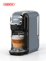 HiBREW Multiple Capsule Coffee Machine, Hot/Cold Dolce Gusto Milk Nespresso Capsule ESE Pod Ground Coffee Cafeteria 20Bar 5 in 1