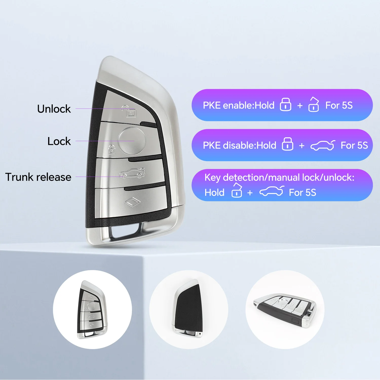 EASYGUARD kunci pintar pengganti Keyless entry sistem untuk BMW dengan pabrik OEM tombol start tekan & Akses nyaman