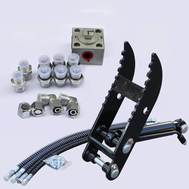 

Hydraulic Thumb Grabber for 1 - Ton Mini Excavator